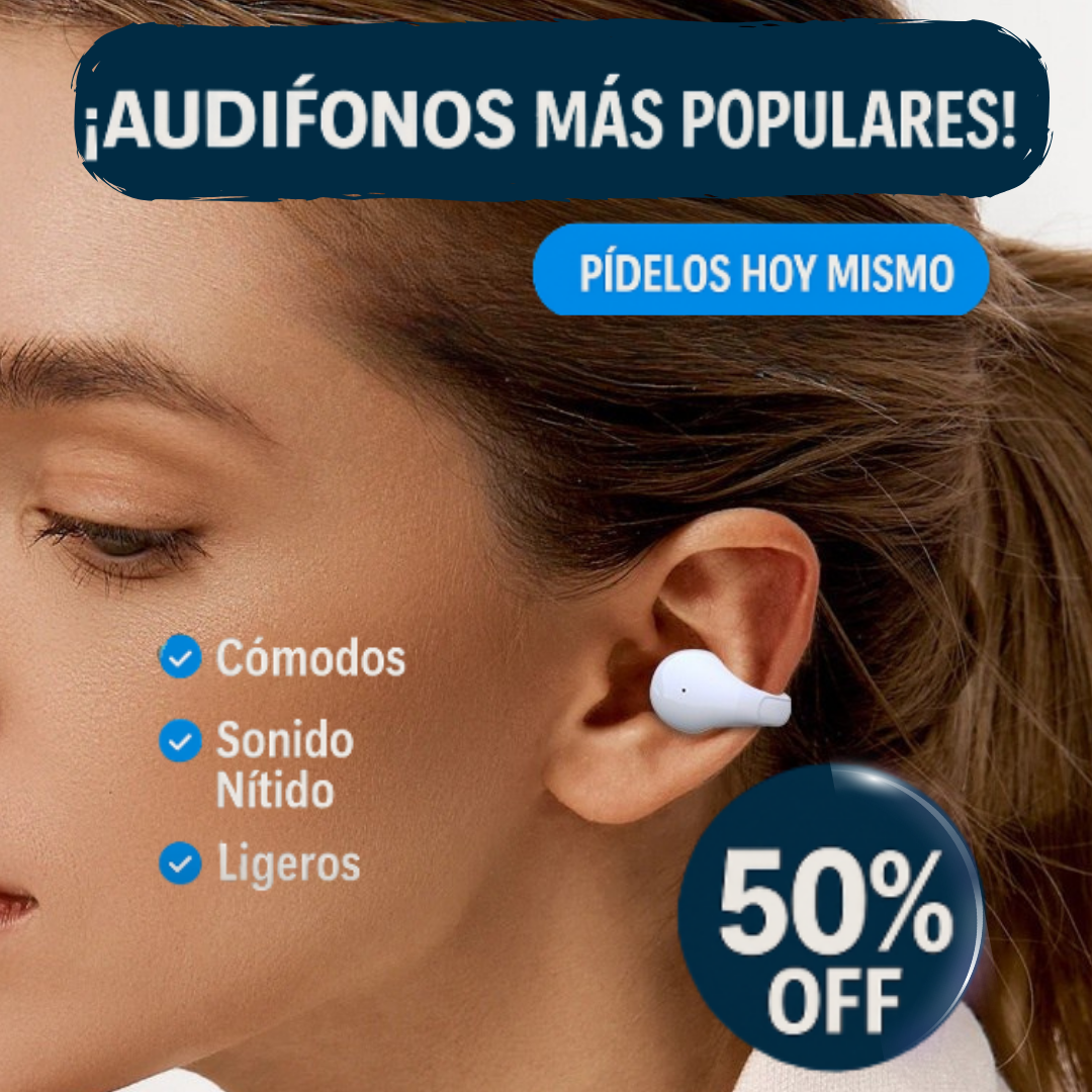 AURICULARES CLIP-ON- SOUNDLUXE™.