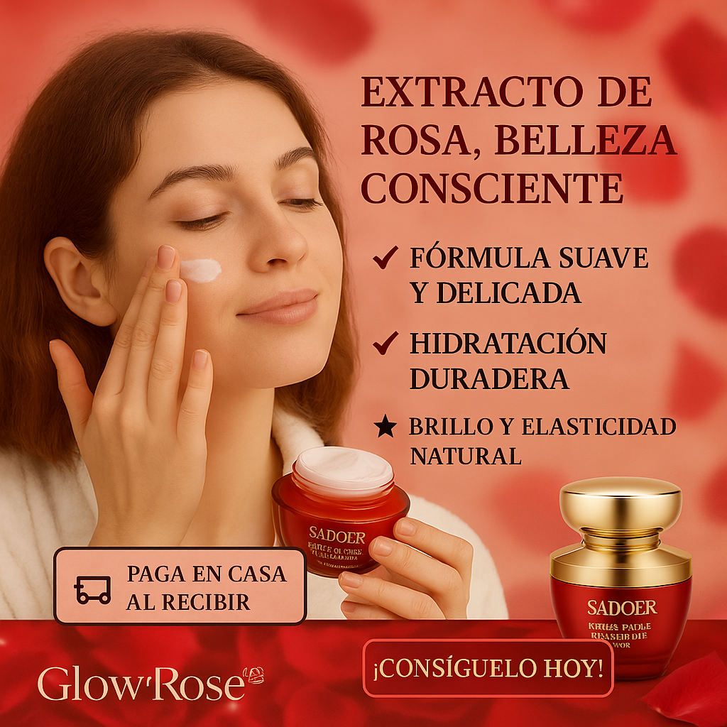 CREMA FACIAL HIDRATANTE 50G. - GLOWROSE™