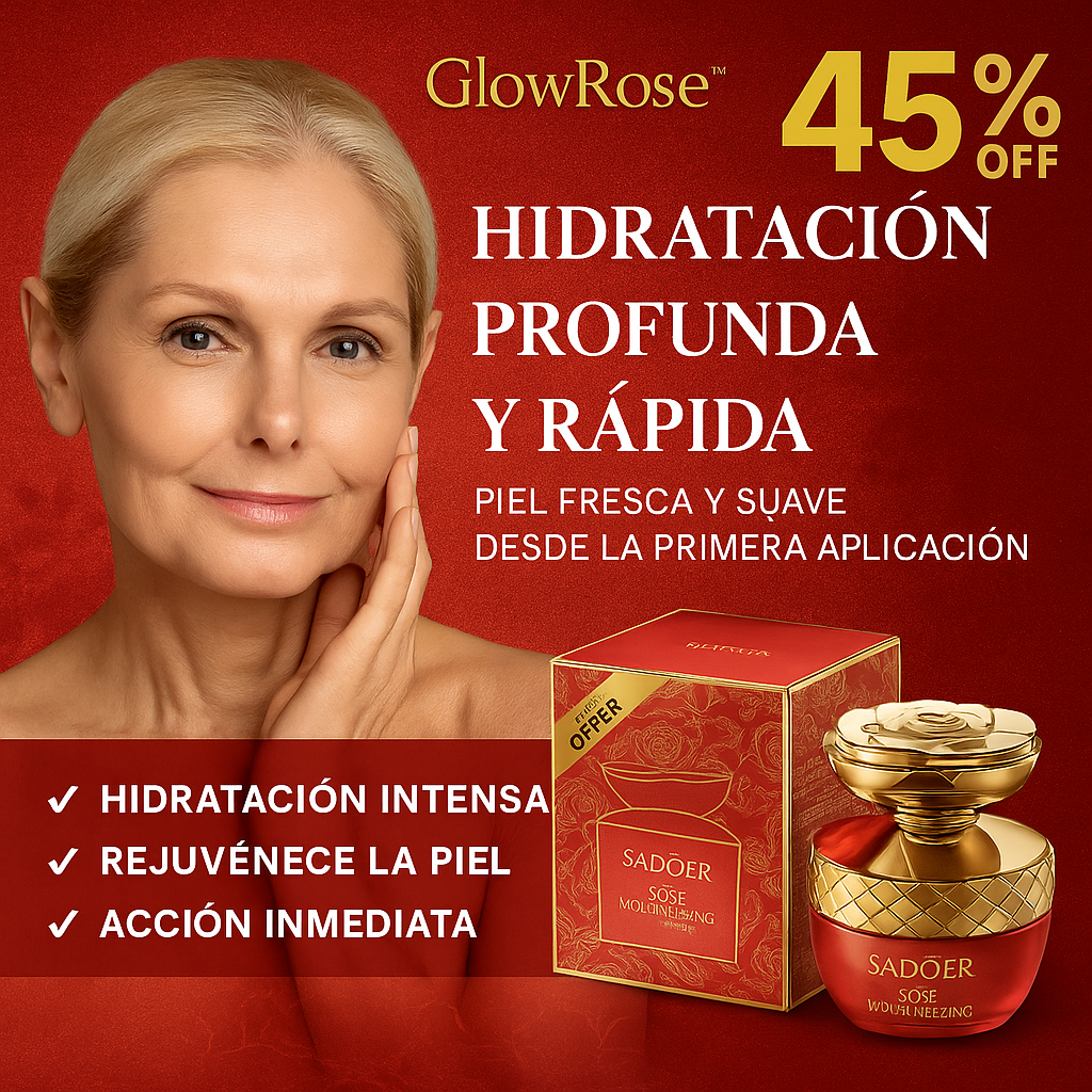 CREMA FACIAL HIDRATANTE 50G. - GLOWROSE™