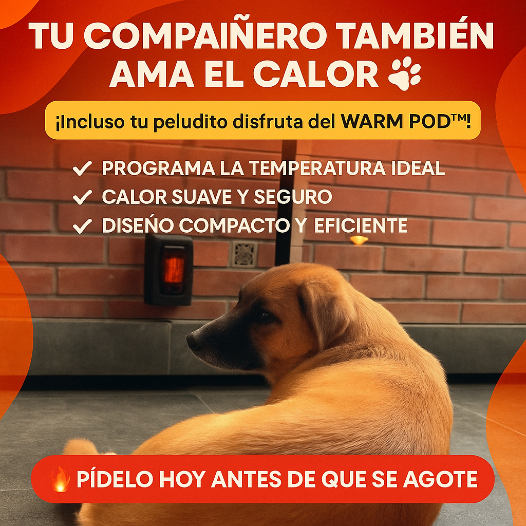 MINI CALEFACTOR CON ENCHUFE DE PARER WarmPod™ 400W