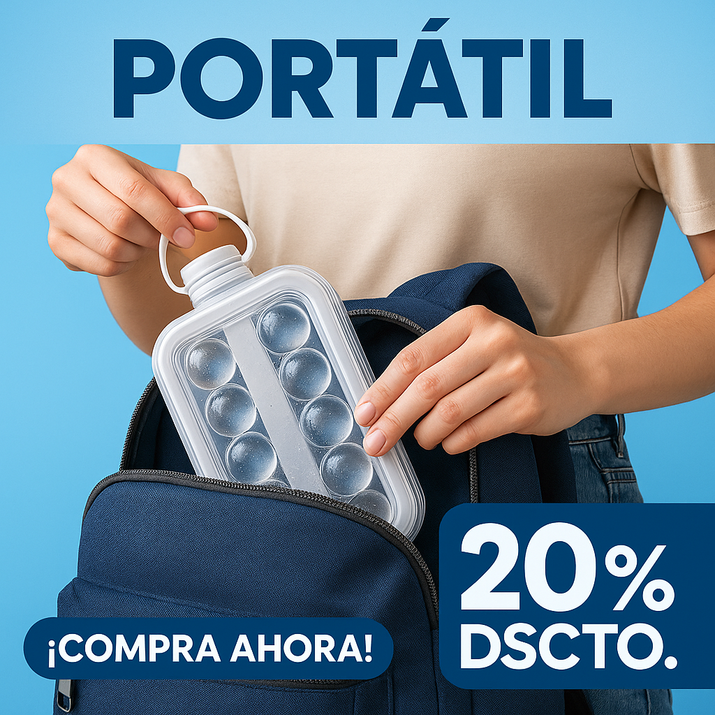 CUBIERTA DE HIELO EN FORMA DE BOTELLA  ICEBOTTLE™ 🧊